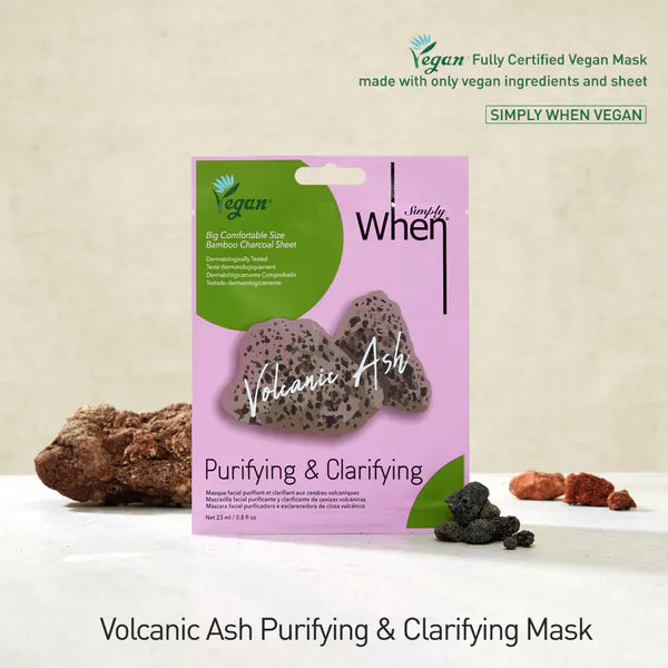 Simply When® Vegan Volcanic Ash Purifying & Clarifying Mask