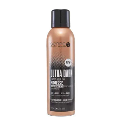 SiennaX Ultra Dark Tanning Mousse