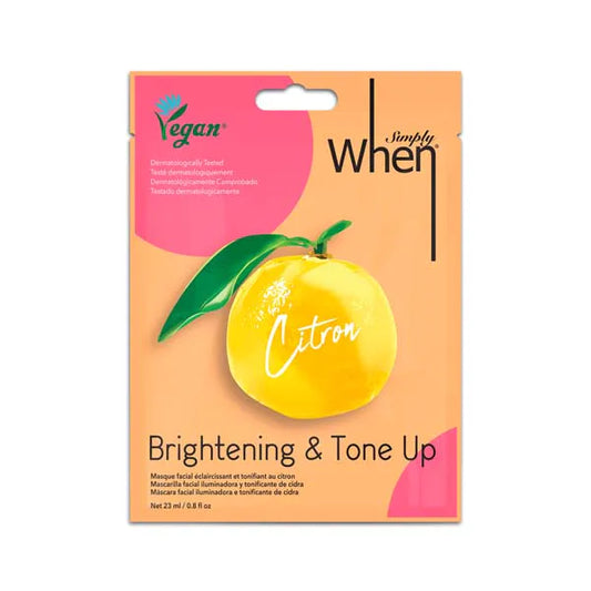 Simply When® Vegan Citron Brightening & Tone Up Mask
