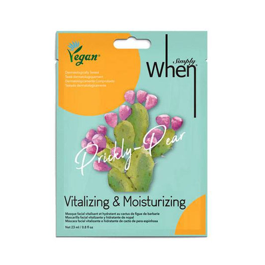 Simply When® Vegan Prickly-Pear Vitalizing & Moisturizing Sheet